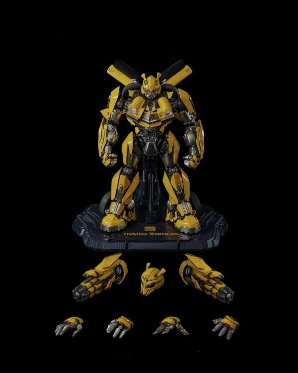 Indie Game Superhero Pose ThreeZero Transformers: Rise of the Beasts Bumblebee DLX Action Figure
