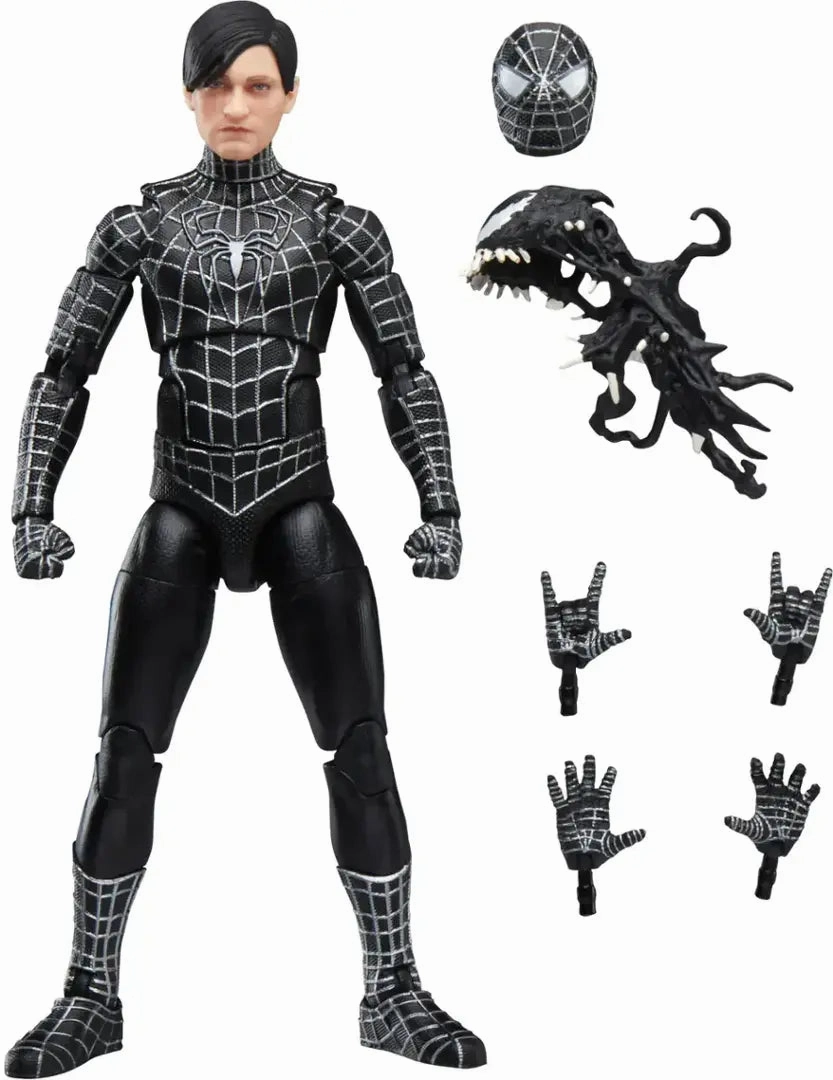 Marvel Legends Spider-Man 3 Symbiote Spider-Man Action Figure Shelving Ornament Streaming Decor