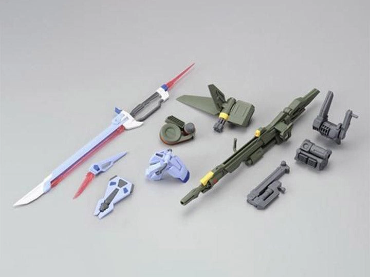 Gundam 1/100 MG Seed AQM/E-X03   E-X02 Launcher and Sword Striker Model Kit Exclusive Passionate Pursuit Comic Adaptation