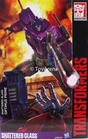 UV Unwrap Transformers Masterpiece Shattered Glass Optimus Prime Asia Exclusive