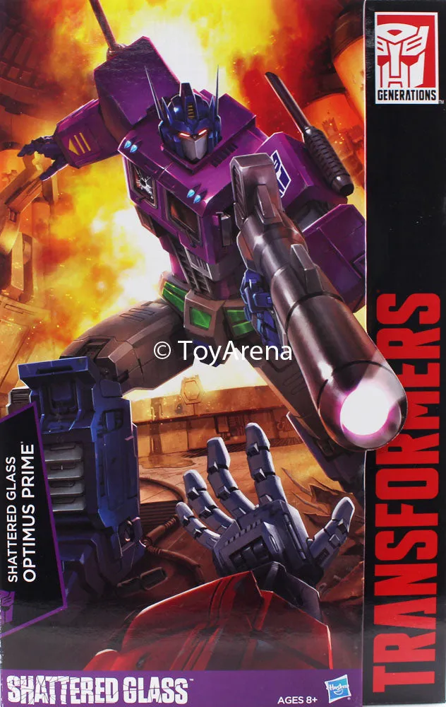 UV Unwrap Transformers Masterpiece Shattered Glass Optimus Prime Asia Exclusive