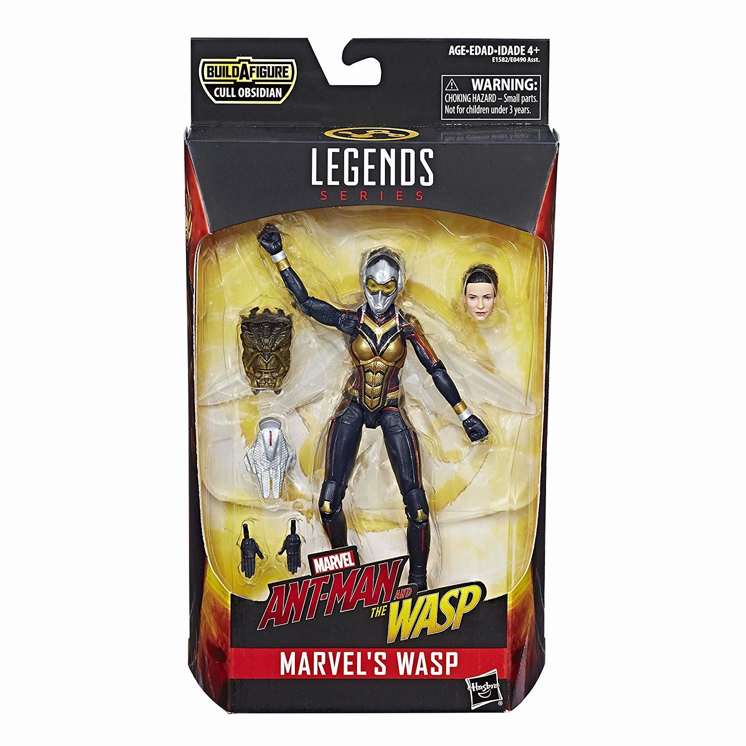 DC Comics Marvel Legends Marvel's Wasp Ant-Man and The Wasp Cull Obsidian BAF