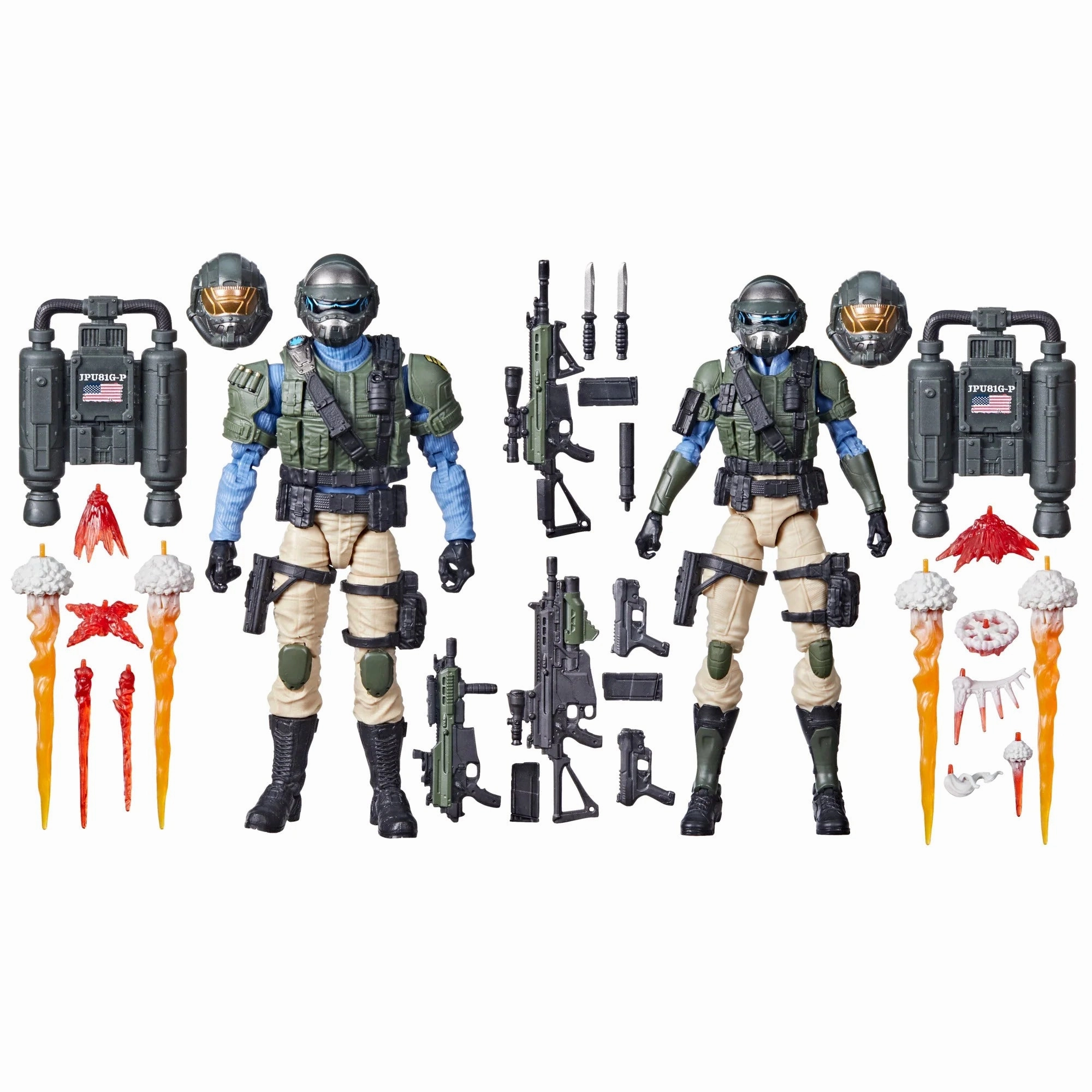 Hasbro G.I. Joe Classified Series #95 Steel Corps Trooper 2 Pack Action Figure International Icon