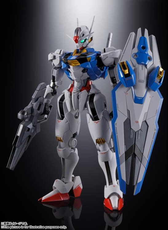 Graffiti Figure Sitting Figure Bandai Chogokin Mobile Suit Gundam: The Witch from Mercury Gundam XVX-016 Aerial Action Figure