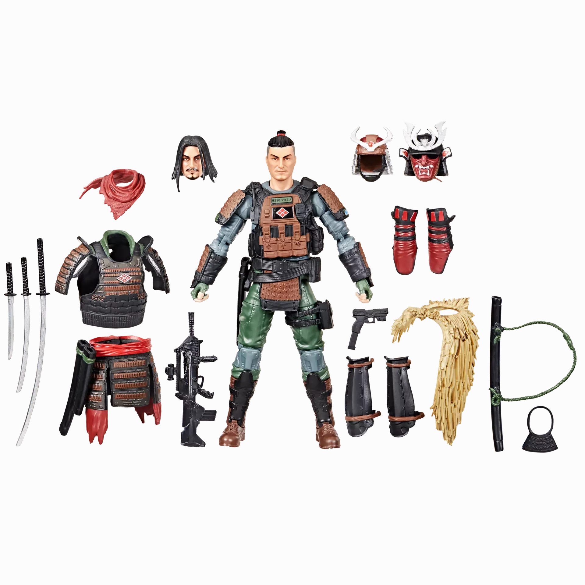 NFC Feature Hasbro G.I. Joe Classified Series #174 Kyle Budo Jesso Action Figure