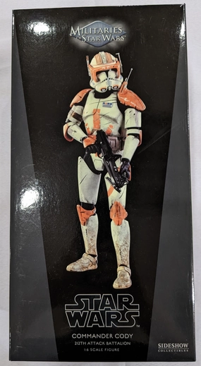 Posable Model Sideshow Collectible 1/6 Star Wars Militaries of Star Wars 212th Attack Battalion: Commander Cody Sixth Scale Figure *Open Box*