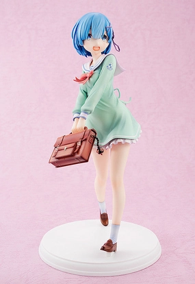Local Favorite Lasting Value Kadokawa 1/7 Re: Zero Rem High School Uniform Ver. Scale Statue Figure PVC